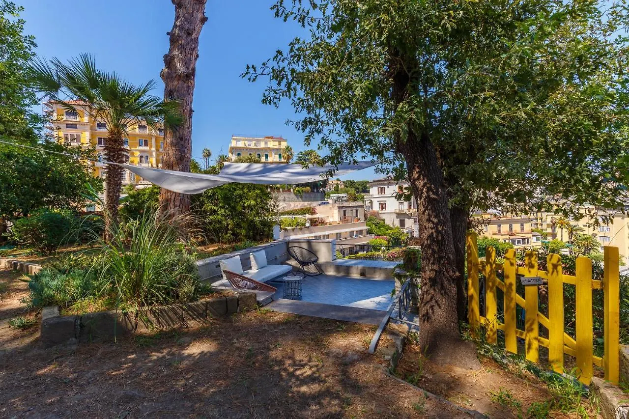 Romantic Place With Pines, Cats, Stunning View And Parking 那不勒斯 公寓